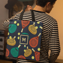 Muster eines Rackets mit dem ersten Tasche