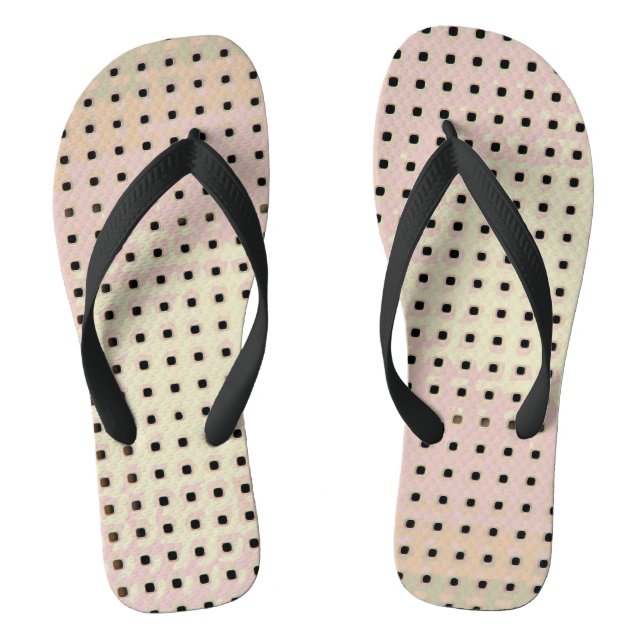 Muster eines Sitzes Flip Flops (Fußbett)