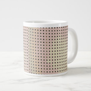 Muster eines Sitzes Jumbo-Tasse