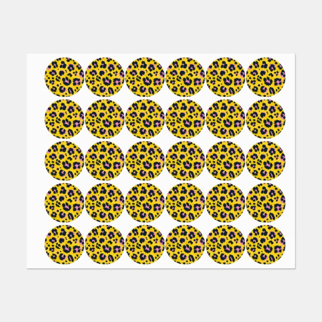 Muster Etiketten (Blatt)