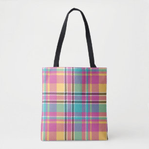 Muster farbenfroh Stilvolles Design Geometric Vint Tasche