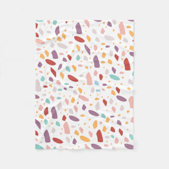 Muster Fleecedecke (Vorderseite)