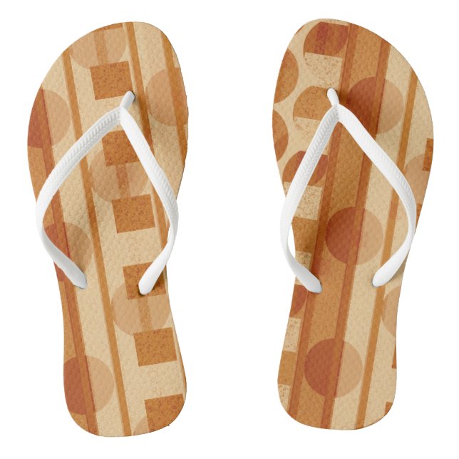 Muster Flip Flops (Fußbett)