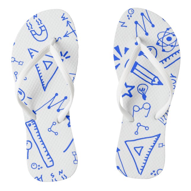 Muster Flip Flops (Fußbett)
