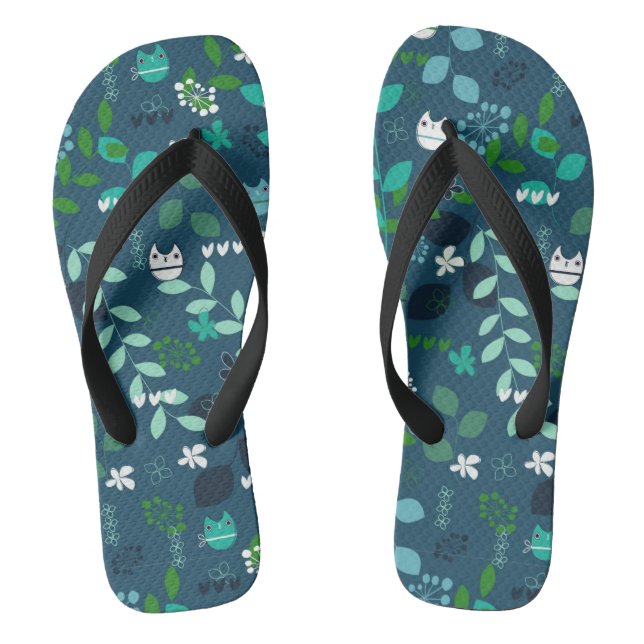 Muster Flip Flops (Fußbett)