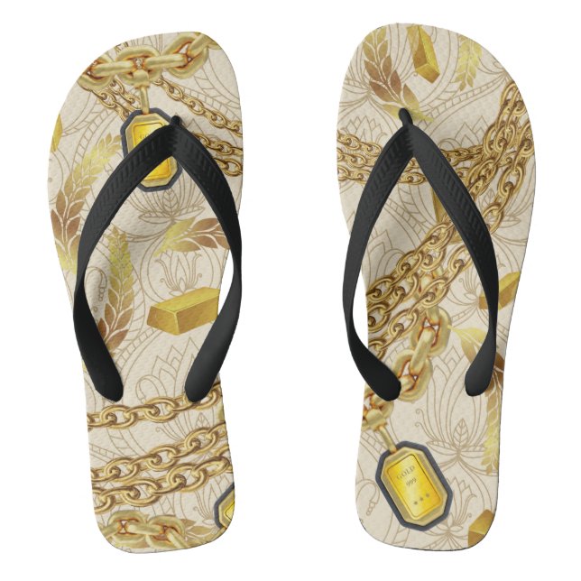 Muster Flip Flops (Fußbett)