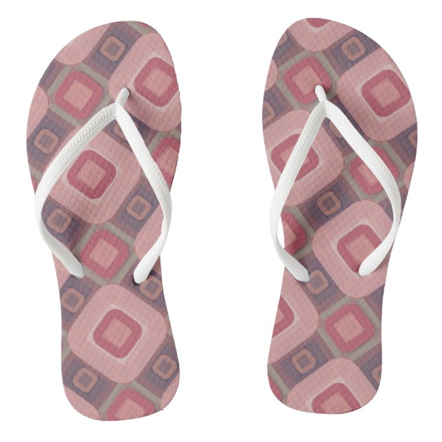 Muster Flip Flops (Fußbett)