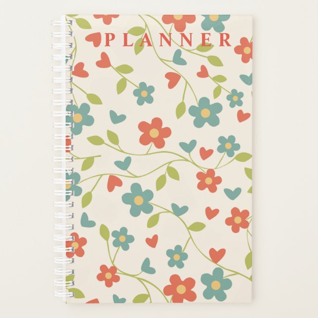 Muster Floral Plane Planer (Vorderseite)