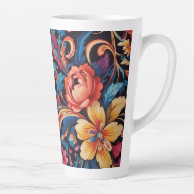 Muster Floral und Paisley Milchtasse (Rechts)