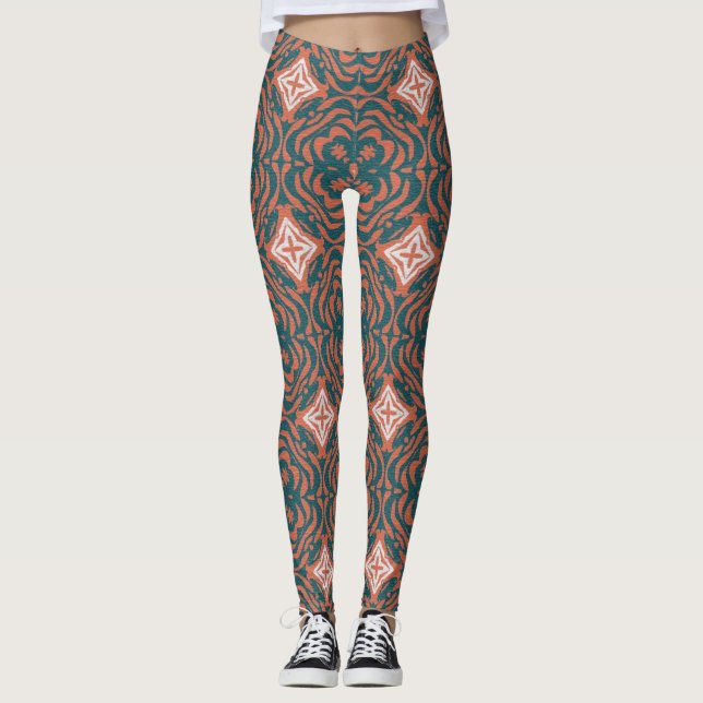 Muster Frauen-Leggings Leggings (Vorderseite)