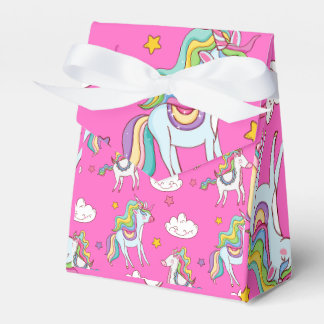 Muster Funny Unicorn Niedlich Geschenkschachtel