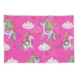 Muster Funny Unicorn Niedlich Kissenbezug