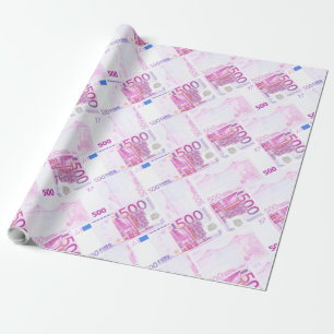 Muster für 500 Euro Geschenkpapier