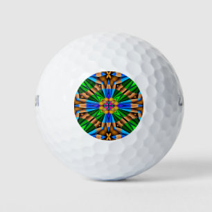 Muster für Abstrakte Blume Golfball