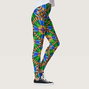 Muster für Abstrakte Blume Leggings