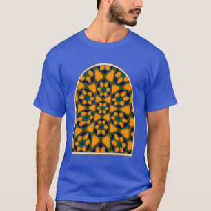 Muster für Abstrakte Blume T-Shirt