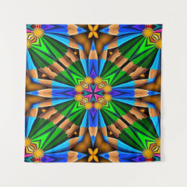 Muster für Abstrakte Blume Wandteppich