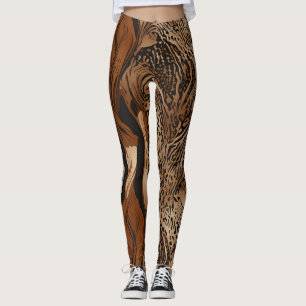 Muster für Abstraktes Tiermuster 4 Leggings
