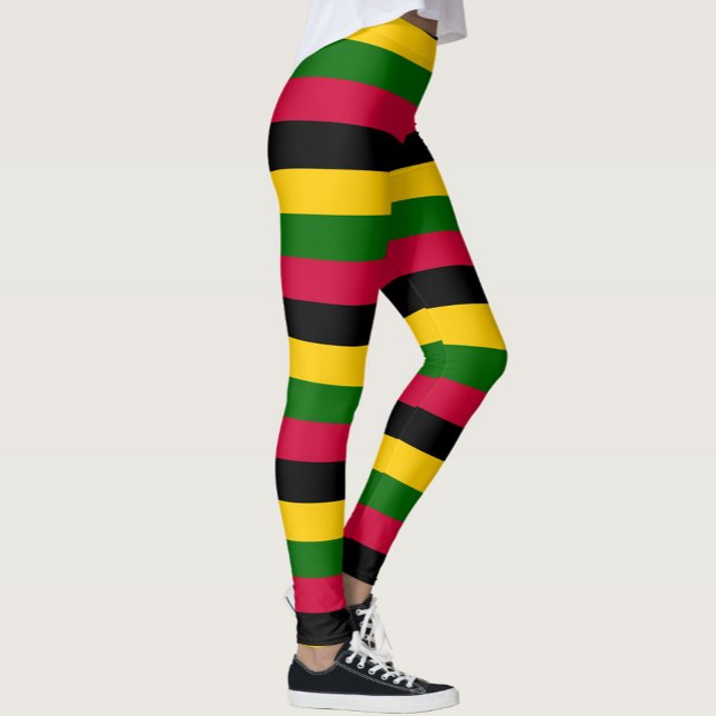 Muster für afrikanische Farben Leggings (Von Creator hochgeladen)