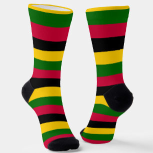 Muster für afrikanische Farben Socken