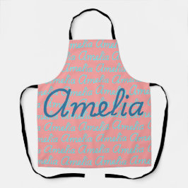 Muster für Amelia-Signature-Namen Schürze