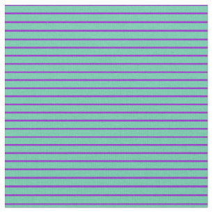 Muster für Aquamarine und dunkle violette Linien/S Stoff