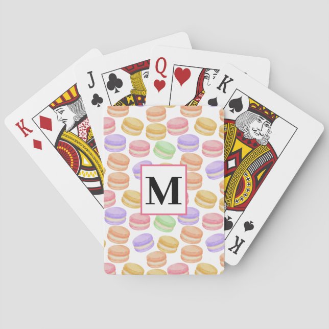 Muster für Aquarellfarben Spielkarten (Rückseite)