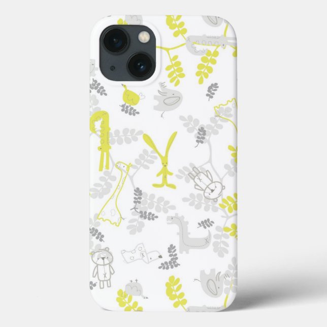 Muster für Babytiere 2 Case-Mate iPhone Hülle (Rückseite)