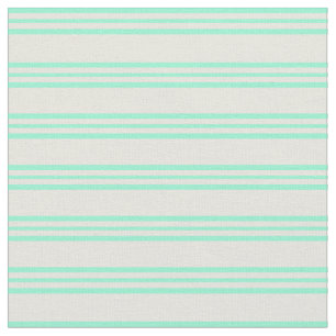 Muster für Beige und Aquamarine Stoff