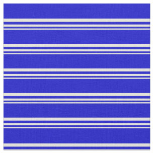Muster für beige und blaue Linien/Streifen Stoff