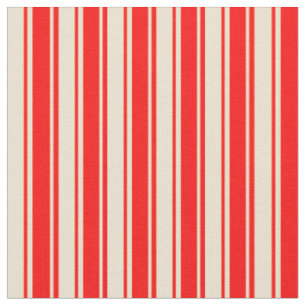 Muster für beige und rot farbige Linien/Streifen Stoff