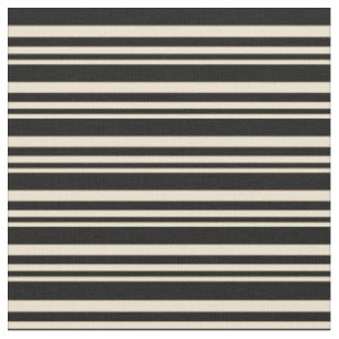 Muster für beige und schwarz gefärbte Linien/Strei Stoff