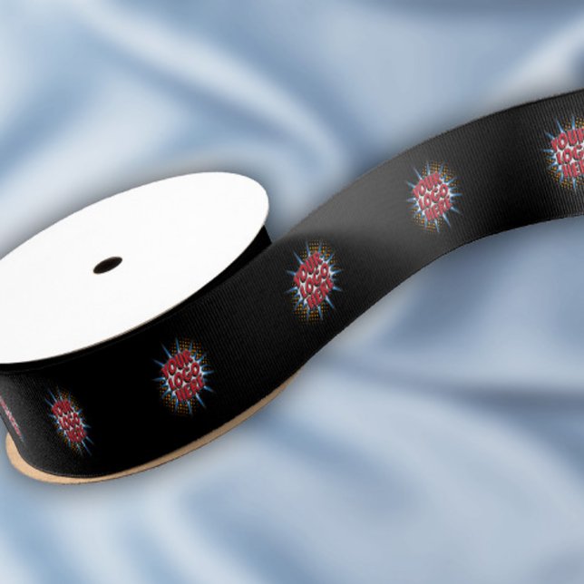 Muster für benutzerdefinierte Logos Schwarze Werbu Ripsband (Von Creator hochgeladen)