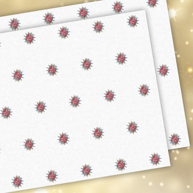 Muster für benutzerdefinierte Logos Weiße Werbung Seidenpapier (Von Creator hochgeladen)