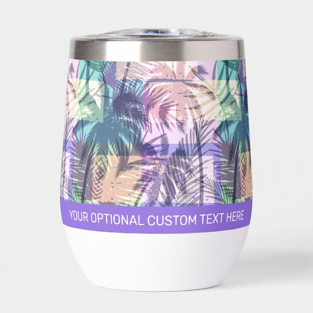 Muster für benutzerdefinierte Textpalmen (Vorderseite)