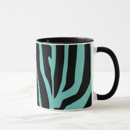 Muster für benutzerdefinierte Zebra-Druckstreifen Tasse