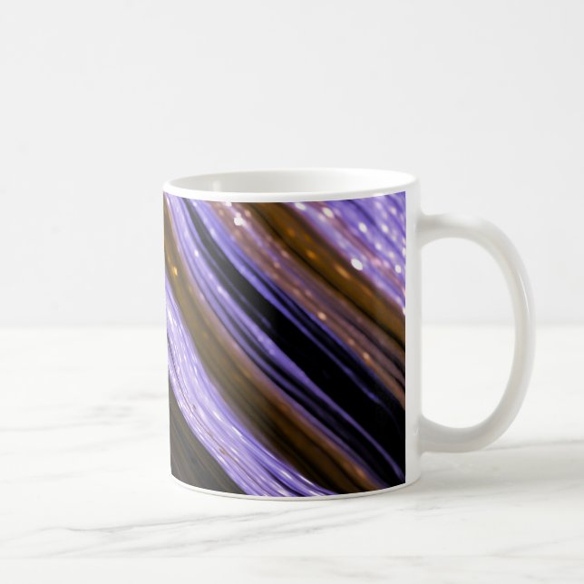 Muster für blaue Streifen Kaffeetasse (Rechts)