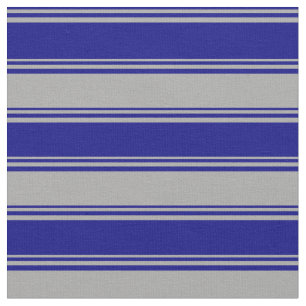 Muster für blaue und dunkelgraue Linien Stoff