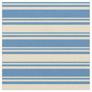 Muster für blaue und farbige Linien Stoff