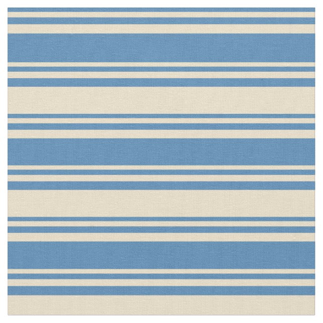 Muster für blaue und farbige Linien Stoff (Nahaufnahme)