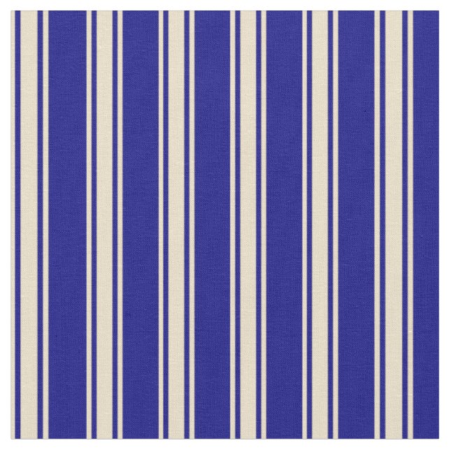 Muster für blaue und farbige Linien Stoff (Nahaufnahme)