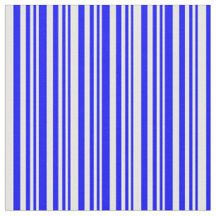 Muster für blaue und weiße Linien Stoff