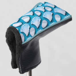 Muster für blaue und weiße Ozeane Golf Headcover