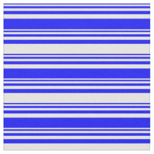 Muster für blaue und weiße Streifen/Linien Stoff