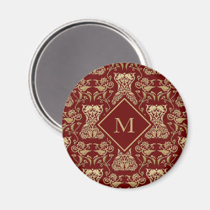Muster für Blumenkorsette Magnet