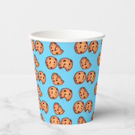 Muster für Chocolate Chip Cookies Pappbecher