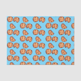 Muster für Chocolate Chip Cookies Seidenpapier
