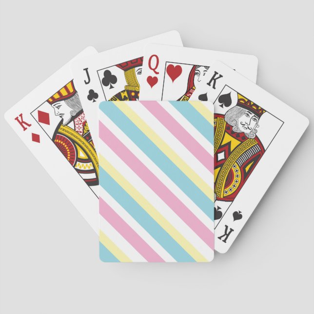 Muster für coole Farben Spielkarten (Rückseite)