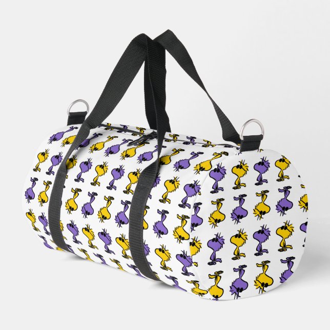 Muster für Coole Sonnenbrillen aus Holz Duffle Bag (Linke Seite)