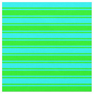 Muster für Cyan- und Limone farbige Linien Stoff